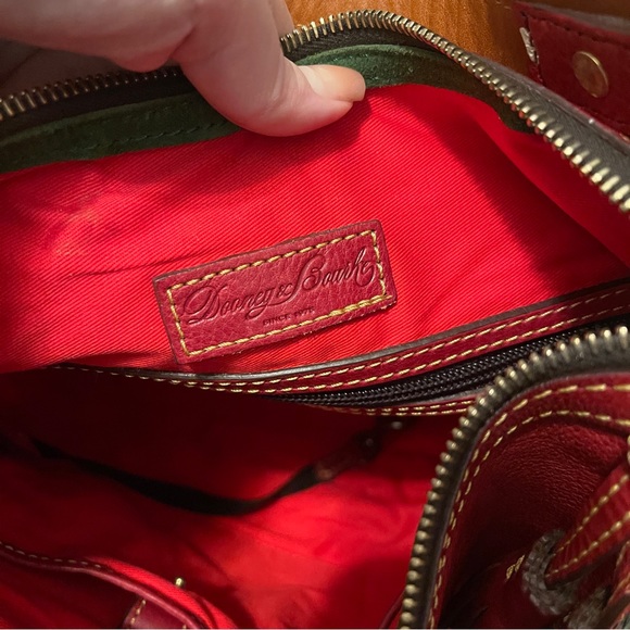 Dooney & Bourke Florentine Leather Side Pocket Hobo - Picture 5 of 12